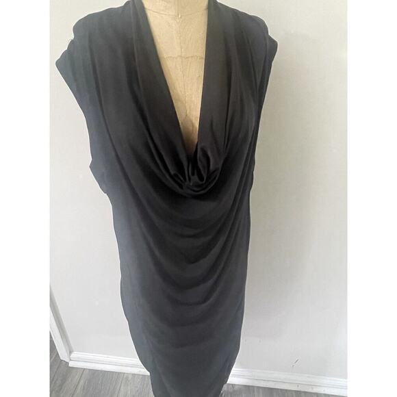 ELLEN TRACY Women’s Size L Dress Short Sleeve Knee Length Bodycon Cinching - Picture 4 of 9